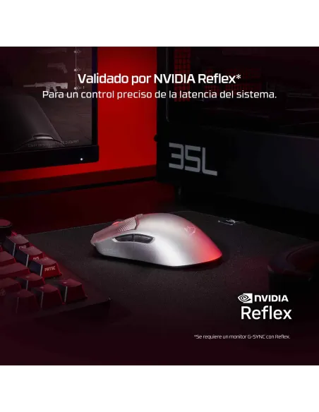 Ratón Gaming Inalámbrico Hyperx Pulsefire Haste 2 S Azul