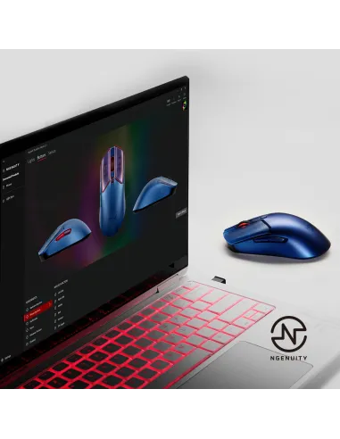 Ratón Gaming Inalámbrico Hyperx Pulsefire Haste 2 S Azul