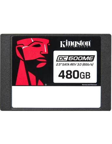 Kingston Technology DC600ME 480GB SSD SATA III 3D TLC NANDGbps 2,5" Cifrado AES PLP