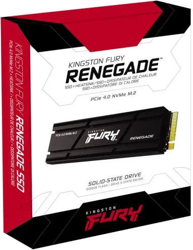 Disco Duro Kingston FURY Renegade PCIe 4.0 NVMe M.2 SSD 1TB
