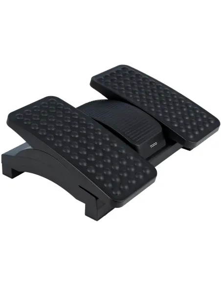 TooQ TQFR0605-B Reposapiés Ajustable Altura e Inclinación Negro
