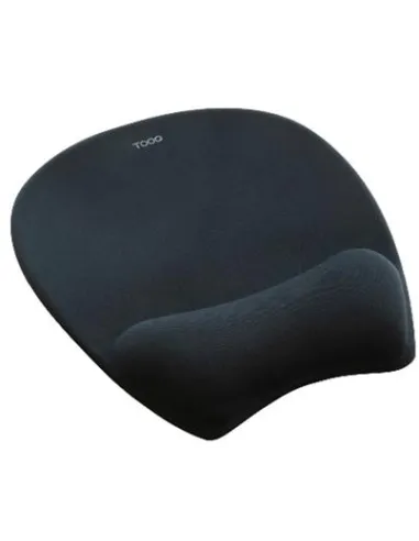 TooQ TQMP1002-B ergonómica con reposamuñecas viscoelástica negra