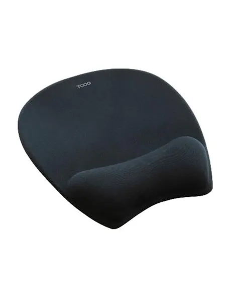 TooQ TQMP1002-B ergonómica con reposamuñecas viscoelástica negra