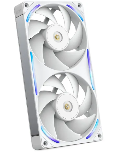 NZXT F240X RGB Blanco Ventilador Performance de 240 mm con Marco Único