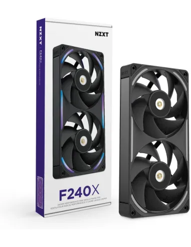 Ventilador NZXT F240X RGB Negro