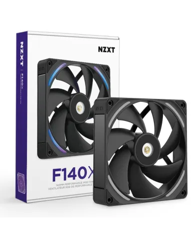 Ventilador NZXT F140X RGB Negro