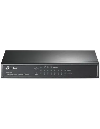 TP-Link TL-SG1008P Switch de Escritorio 8 Puertos Gigabit con 4 Puertos PoE