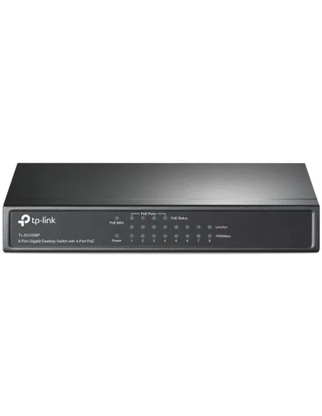 TP-Link TL-SG1008P Switch de Escritorio 8 Puertos Gigabit con 4 Puertos PoE