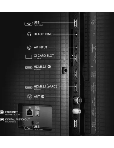 Televisor Hisense 55A7Q 55"
