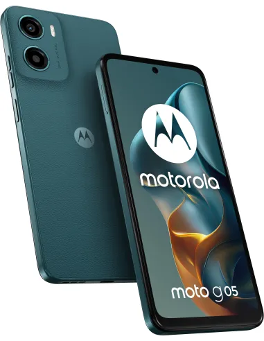 Motorola Moto G05 8GB/256GB Verde pantalla LCD IPS de 6.67" HD+ (90Hz) Procesador MediaTek Helio G81 Extreme