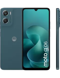 Motorola Moto G06 4GB/256GB Azul Pantalla 120Hz 6.88"  HD+ Procesador MediaTek Helio G81-NTETMO3089