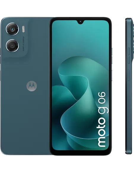 Motorola Moto G06 4GB/256GB Azul 6.88"  HD+ Procesador MediaTek Helio G81