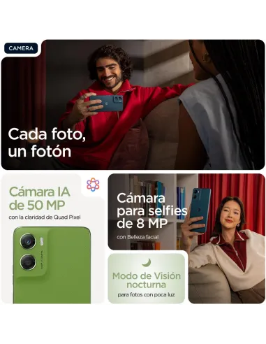 Smartphone Motorola Moto g06 4/256GB Verde