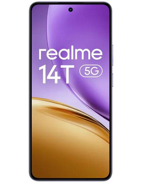Realme 14T 5G 8GB/256GB 6.67" AMOLED 6000mAh Dimensity 6300 Púrpura + Cargador 45W