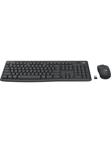 Logitech 920-012071 MK370 Kit Teclado y Ratón Inalámbricos Negro