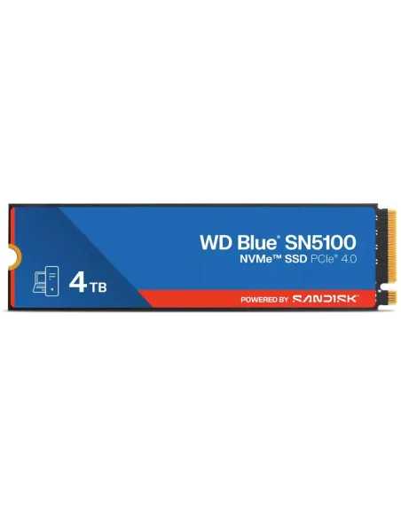 WD Blue SN5100 4TB SSD M.2 6900MB-s NVMe PCIe 4.0 Encriptado