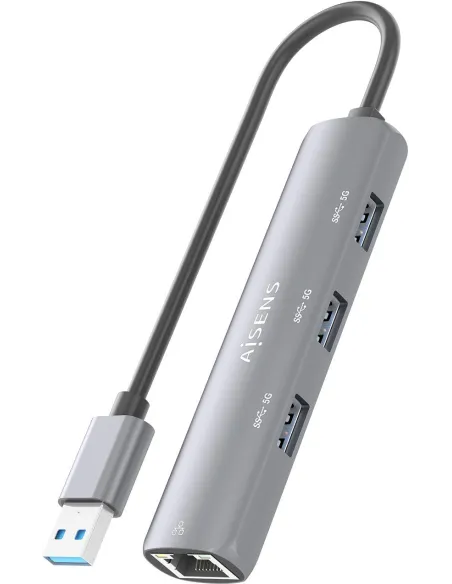 Docking Station Aisens ASUC-4P034-GR