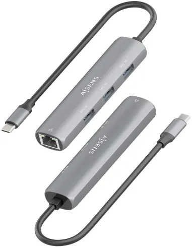 Docking Station Aisens ASUC-4P038-GR