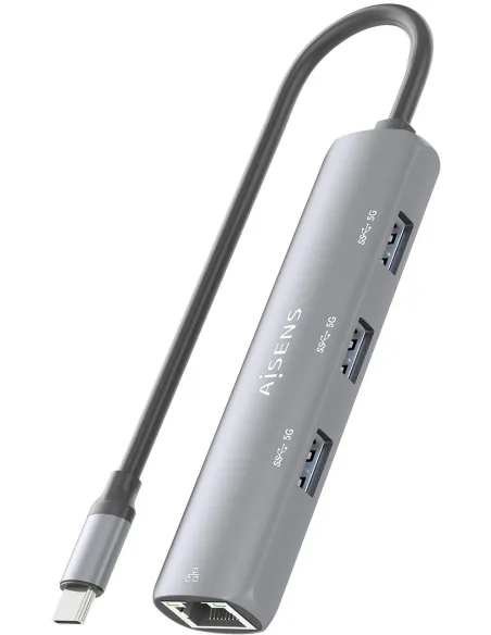 Docking Station Aisens ASUC-4P038-GR