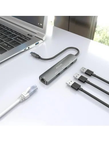 Docking Station Aisens ASUC-4P038-GR