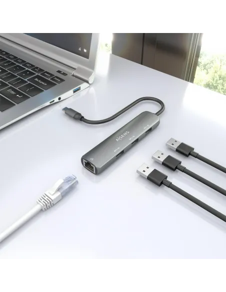 Docking Station Aisens ASUC-4P038-GR