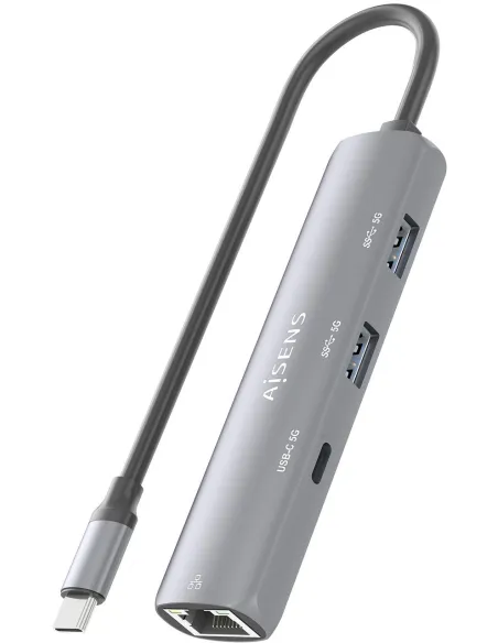 Docking Station Aisens ASUC-4P039-GR