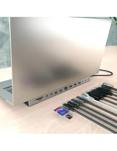 Docking Station Aisens ASUC-13P042-GR