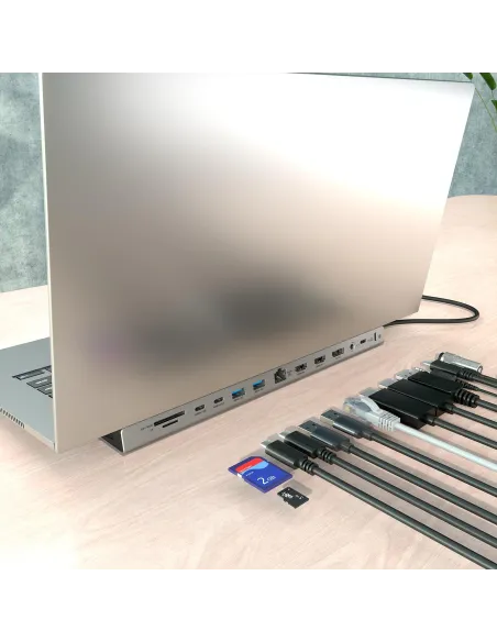 Docking Station Aisens ASUC-13P042-GR