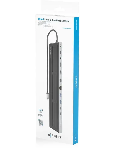 Docking Station Aisens ASUC-13P042-GR