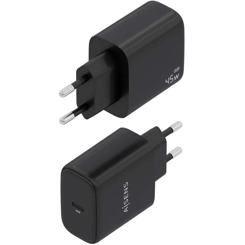 AISENS Cargador GaN 30W, 1xUSB-C PD3.0, Negro en PUNTO BY Z-E
