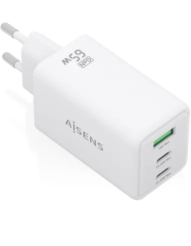 Cargador de Móvil Aisens ASCH-65W3P072-W