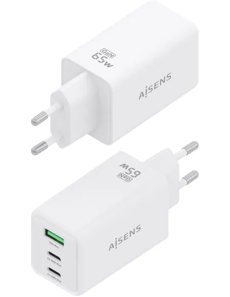Cargador de Móvil Aisens ASCH-65W3P072-W