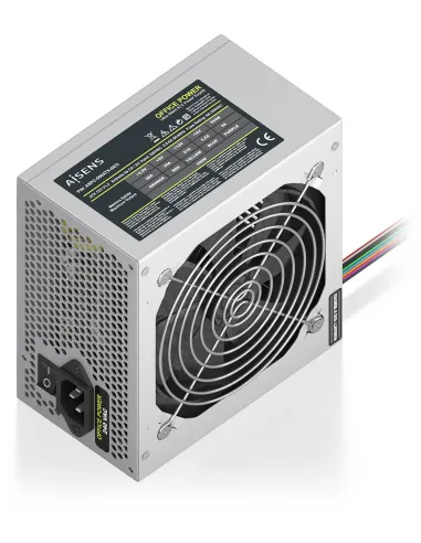 Aisens ASPC-500ATX-SEO Fuente Alimentación ATX 500W Plata (OEM)