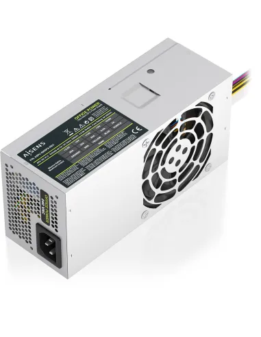 Aisens ASPC-500TFX-SEO Fuente de Alimentación TFX 500W Plata (OEM)