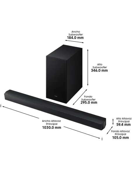 Barra de Sonido Samsung HW-B650F/ZF