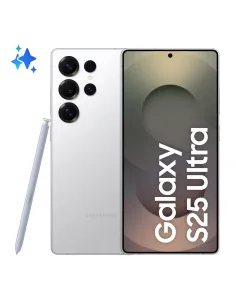 Samsung Galaxy S25 Ultra 5G 12GB/512GB Negro Plata Pantalla AMOLED 6.9" , Snapdragon 8 Elite y Cámara 200MP