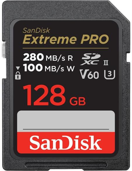 SanDisk Extreme PRO SDXC 128GB UHS-II