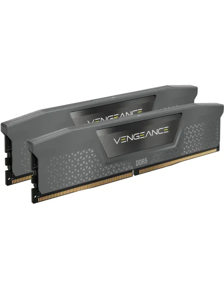 Corsair Vengeance DDR5 5200MHz 16GB (2x8GB) CL40 Gris con Disipador Térmico XMP 3.0 y AMD EXPO