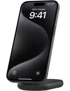 Belkin WIB007VFBK Base de Carga Plegable Magnética Belkin BoostCharge Qi2 de 15 W (negra) + Cargador de Red-1404988