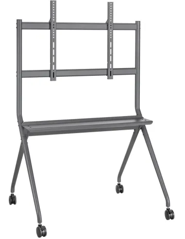 Ewent EW1542 Soporte de Suelo con Ruedas para TV 50 - 86" Máx. 120Kg Gris