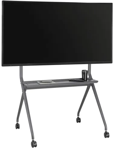 Ewent EW1542 Soporte de Suelo con Ruedas para TV 50 - 86" Máx. 120Kg Gris