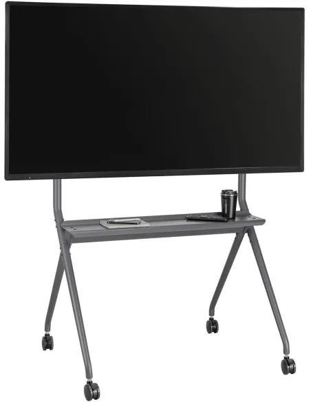Ewent EW1542 Soporte de Suelo con Ruedas para TV 50 - 86" Máx. 120Kg Gris