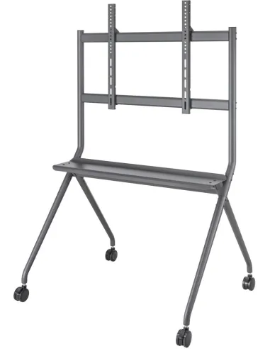 Ewent EW1542 Soporte de Suelo con Ruedas para TV 50 - 86" Máx. 120Kg Gris