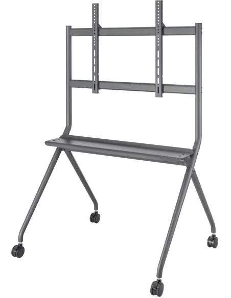 Ewent EW1542 Soporte de Suelo con Ruedas para TV 50 - 86" Máx. 120Kg Gris