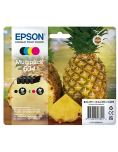 Epson 604 Multipack Cartucho de Tinta Negra/Cian/Magenta/Amarillo-CCICTO0921