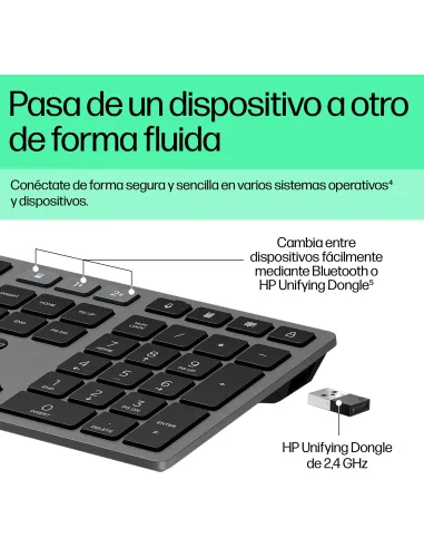 Teclado inalámbrico HP 720