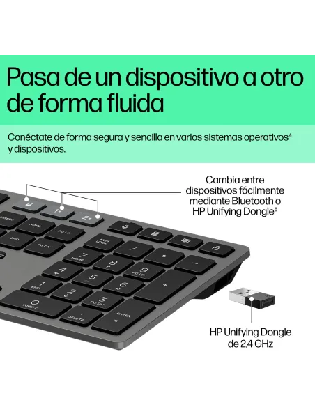 Teclado inalámbrico HP 720