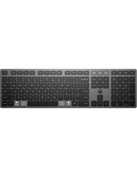 HP 720 Teclado Inalámbrico Recargable Para Dispositivos Múltiples (9T5B1AA)