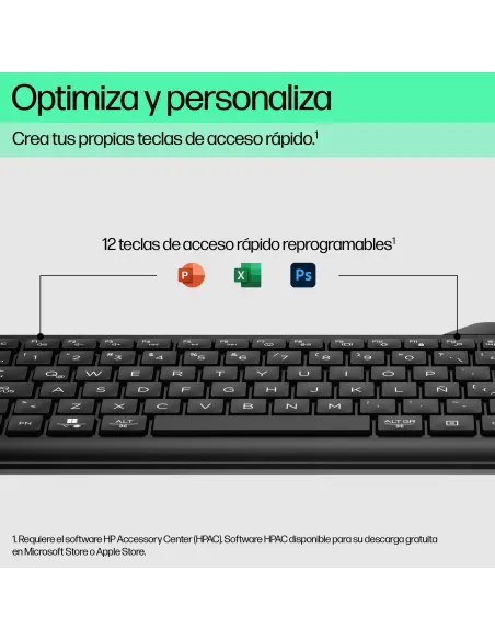 Teclado multidispositivo Bluetooth HP 460