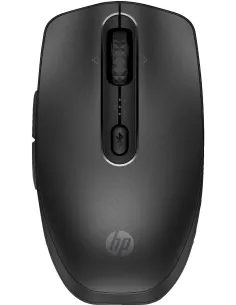 HP 690 Negro Inalámbrico Recargable, 6 Botones Ajustables, Bluetooth, 4000 PPP, Rueda Inclinable